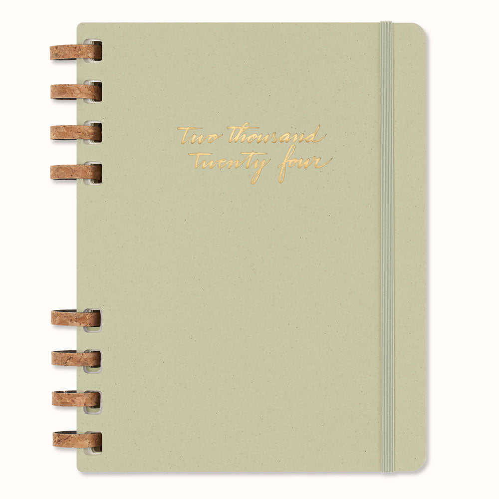 Moleskine 12 Month Spiral Planner HC XL Crush Kiwi
