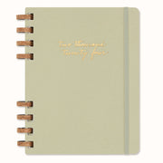 Moleskine 12 Month Spiral Planner HC XL Crush Kiwi
