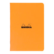 Rhodia Classic Notebook Stapled A4 Lined Orange
