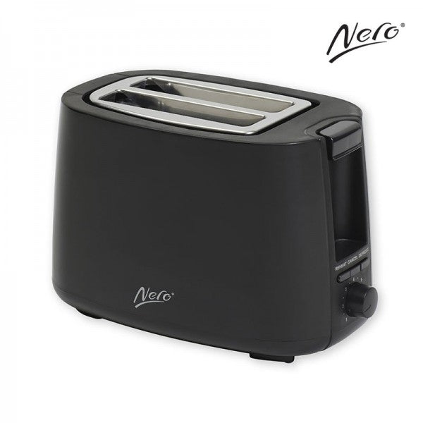 Nero Black Toaster 2 Slice 850W - Cafe Supply
