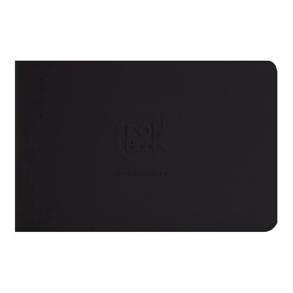 CrokBook Notebook White 17x11cm 90g Black