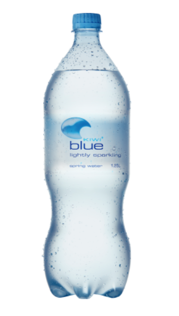 Kiwi Blue Lightly Sparkling Spring Water 1.25l - Cafe Supply