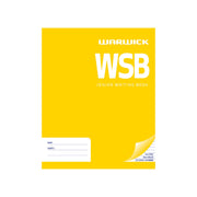 Warwick Senior Writing WSB 40 Leaf Dashed 5mm Ruled 10mm 255x205mm