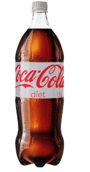 Diet Coca-Cola Soft Drink 1.5l - Cafe Supply