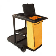 Compass Janitors Cart with Lid - Cafe Supply
