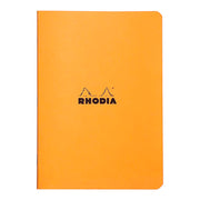 Rhodia Classic Notebook Stapled A5 Lined Orange