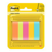 Post-it Page Markers 670-5ASST 15x50mm Assorted, Pack of 5