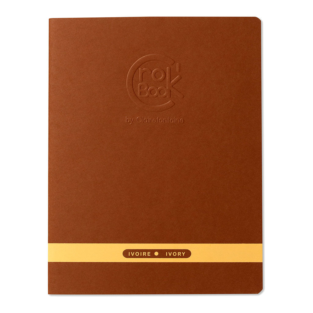 CrokBook Notebook Ivory 17x22cm 90g Assorted
