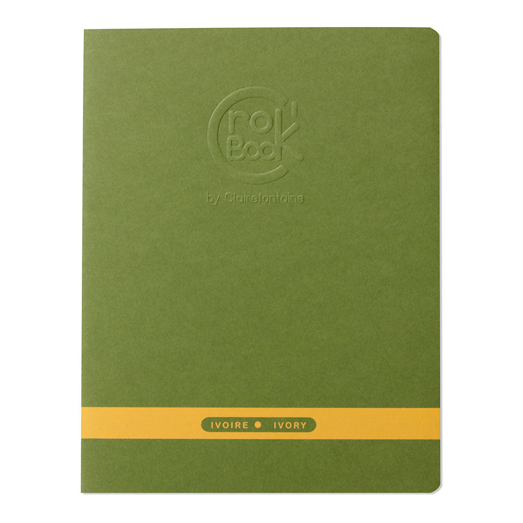CrokBook Notebook Ivory 17x22cm 90g Assorted