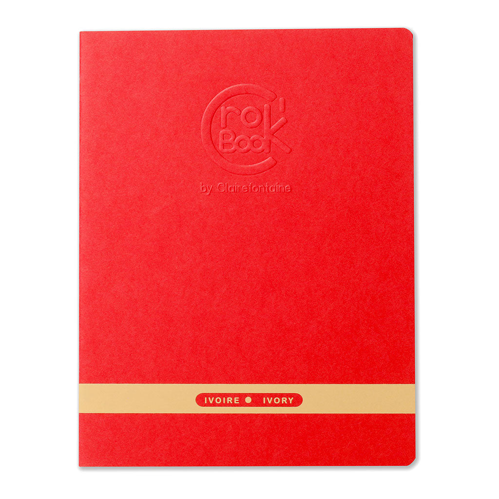 CrokBook Notebook Ivory 17x22cm 90g Assorted