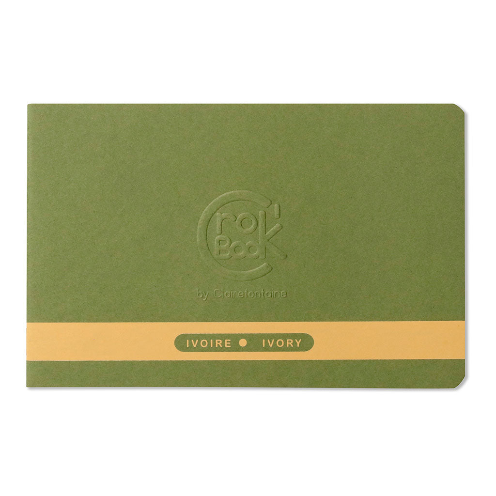 CrokBook Notebook Ivory 17x11cm 90g Assorted