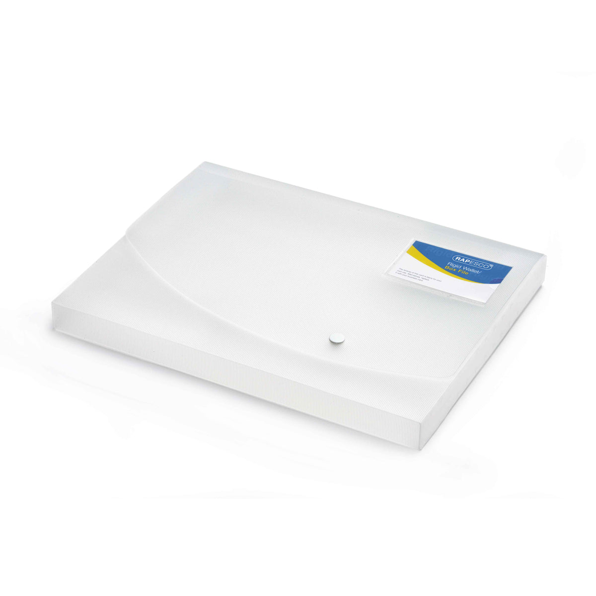 Rapesco Box File A4 25mm Capacity Clear