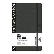 Flexbook Visions Notebook Medium Ruled Black