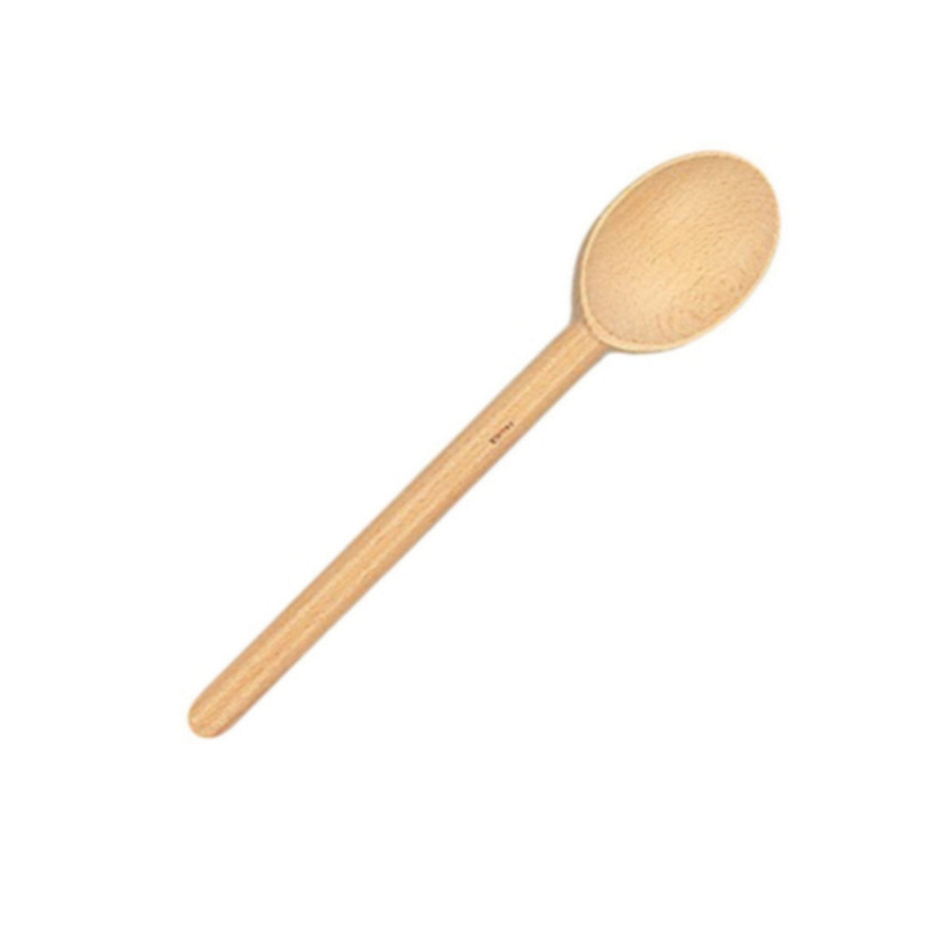 Wooden Spoon-Beechwood- Oval Head - 30cm - Cafe Supply