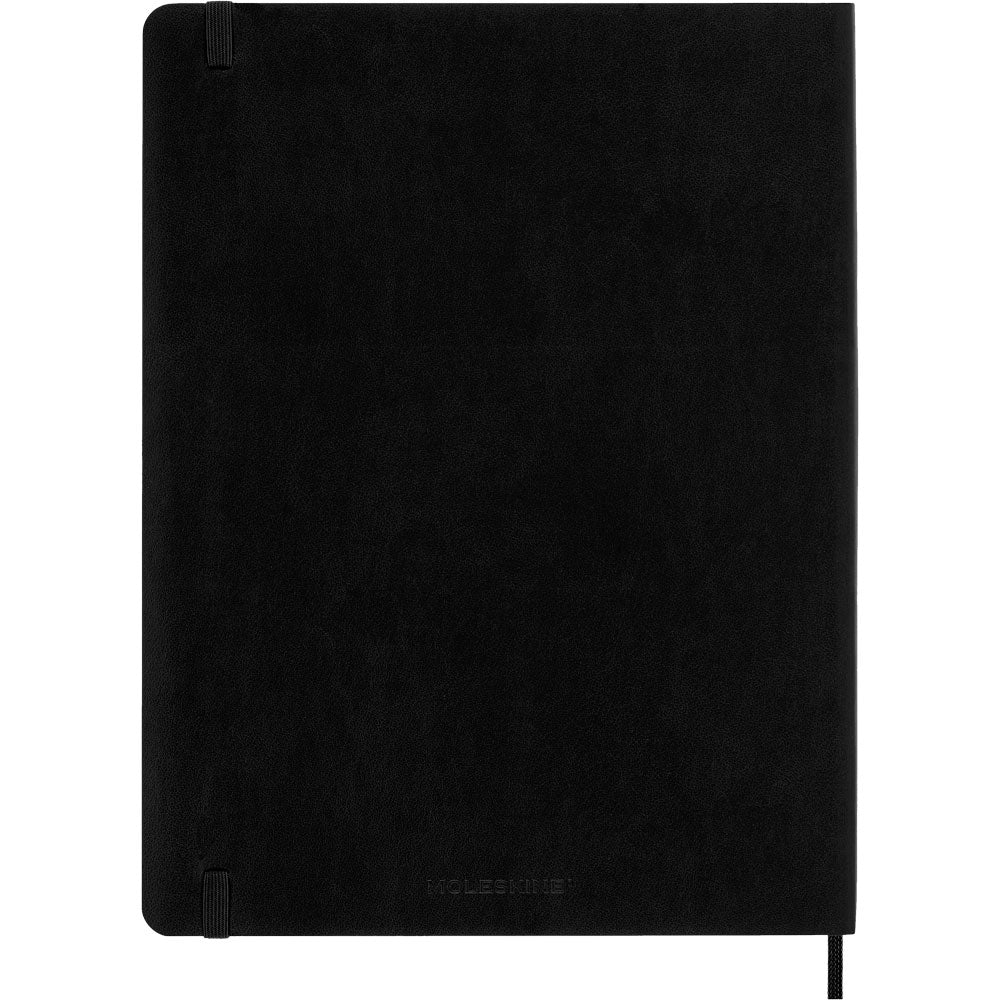 Moleskine Diary 12 Month Weekly + Notes SC XL Black