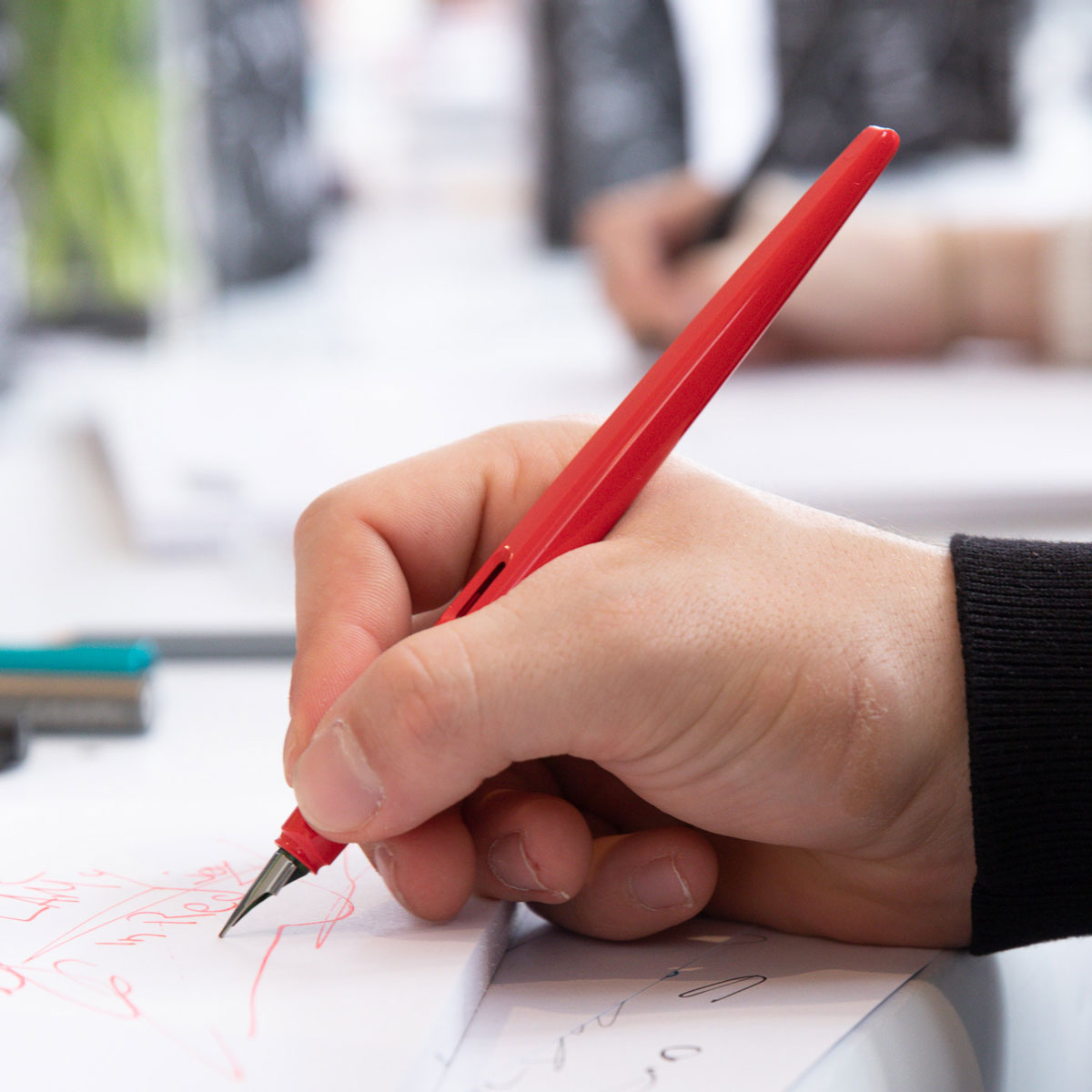 Lamy Joy Calligraphy Pen 1.5mm Strawberry/E250 - Cafe Supply