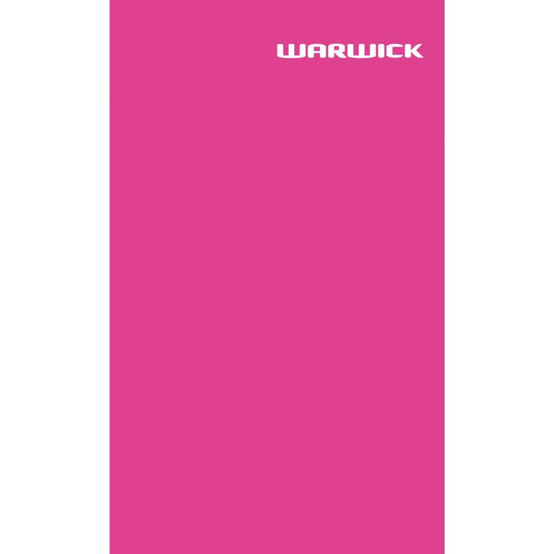 Warwick Notebook Fluoro 32 Leaf Ruled 7mm 165x100mm - Cafe Supply