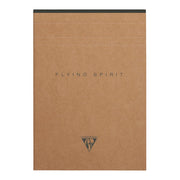 Flying Spirit Clothbound Notepad A5 Kraft