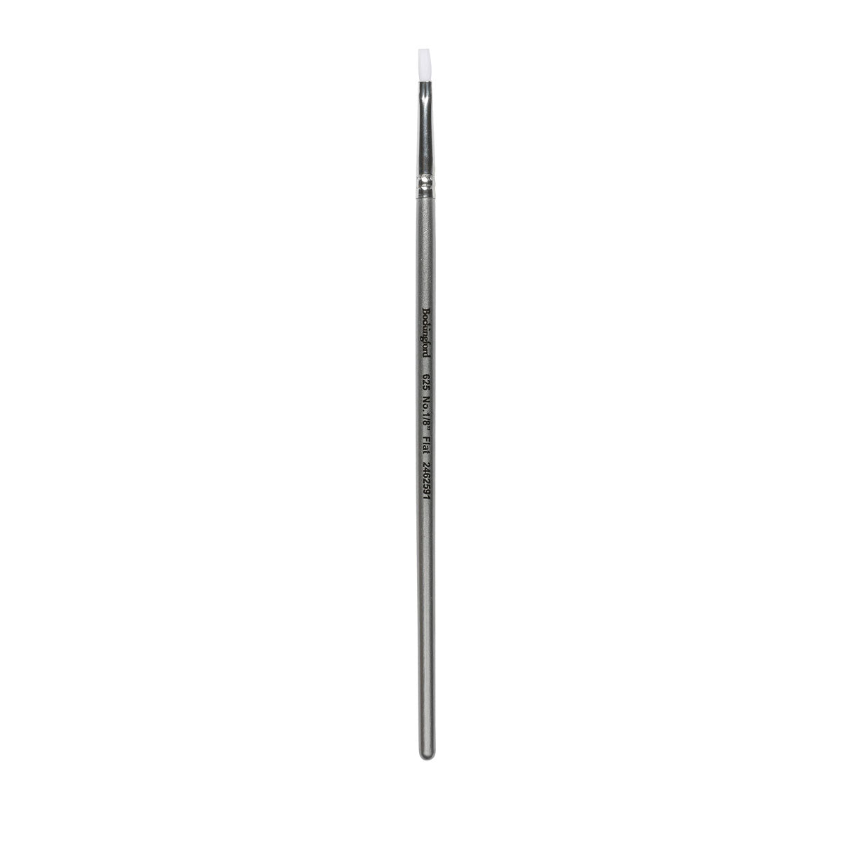 Bockingford Paint Brush 625 Taklon White Flat 1/8 3.5mm