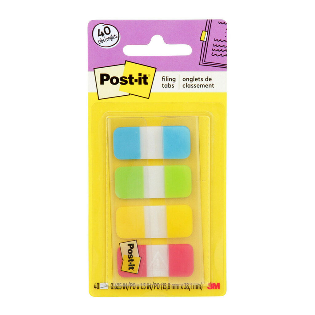 Post-it Tabs 676-ALYR 15x38mm Bright, Pack of 4