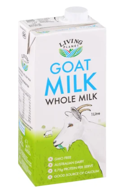 Living Planet Whole Goat Milk 1l