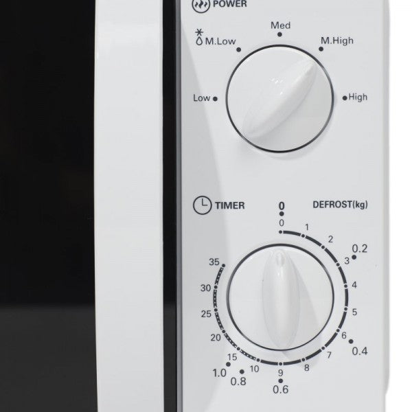 Nero 20L White Microwave - Cafe Supply