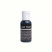 Chefmaster Liqua Gel Coal Black .70oz Bottle - Cafe Supply