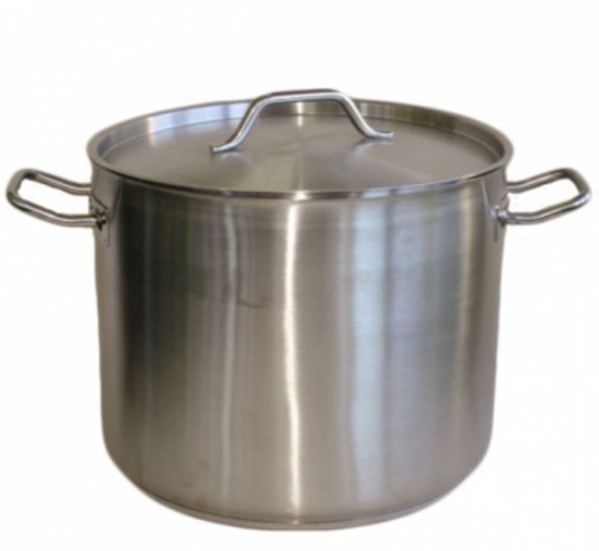 Stainless Steel Stockpot & Lid 32 litre - Cafe Supply
