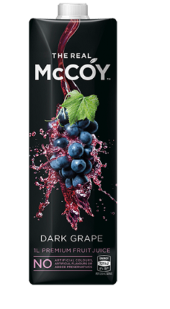 McCoy Dark Grape Fruit Juice 1l - Cafe Supply