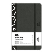 Flexbook Visions Notebook Pocket Ruled Black