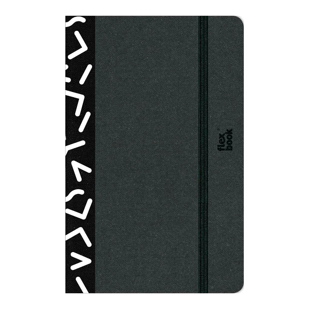 Flexbook Visions Notebook Pocket Ruled Black