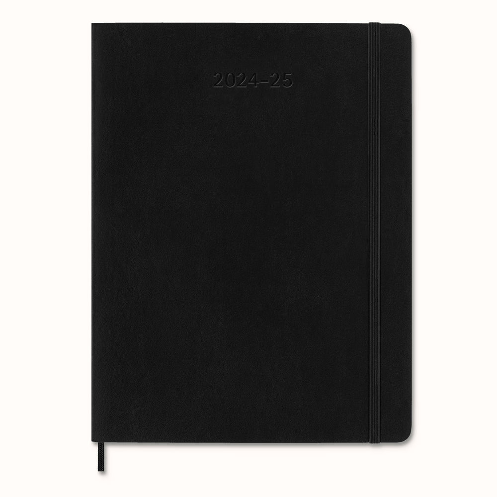 Moleskine Diary 18M Weekly + Notes Soft Cover XL Black