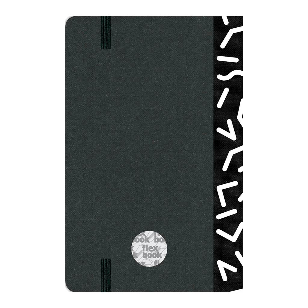 Flexbook Visions Notebook Pocket Ruled Black
