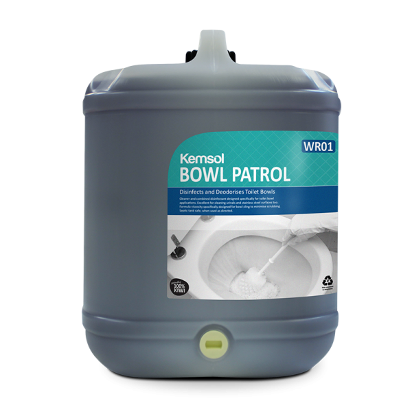 Kemsol Bowl Patrol Toilet Cleaner 20L - Cafe Supply