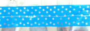 Cake Band Star Blue/Silver 63mm (1m) - Cafe Supply