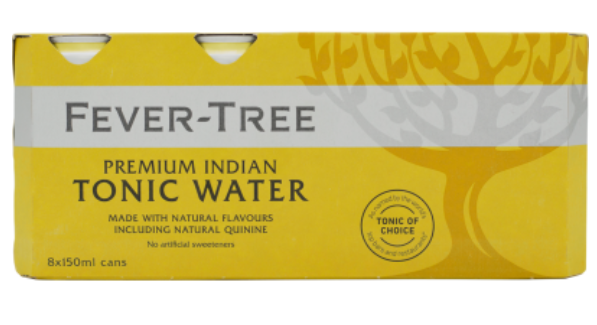 Fever-Tree Premium Indian Tonic Water 8 x 150ml