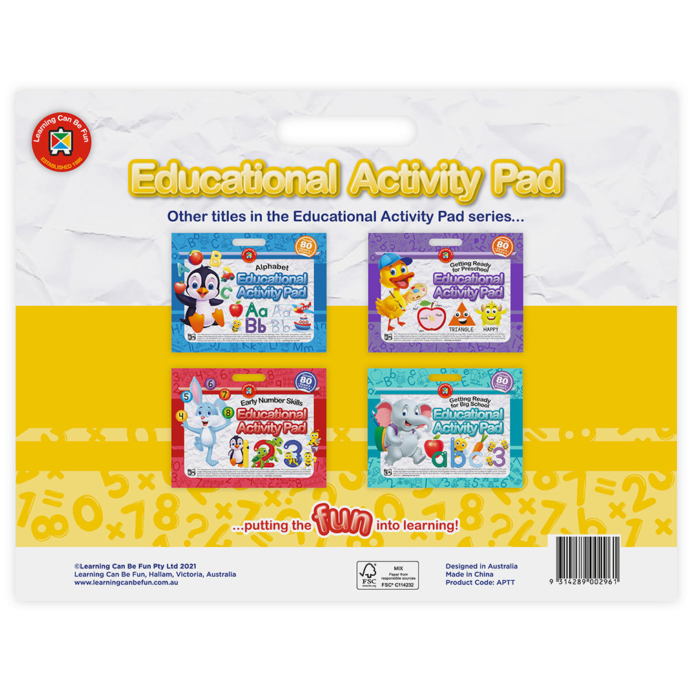LCBF Educational Activity Pad Times Tables - Cafe Supply