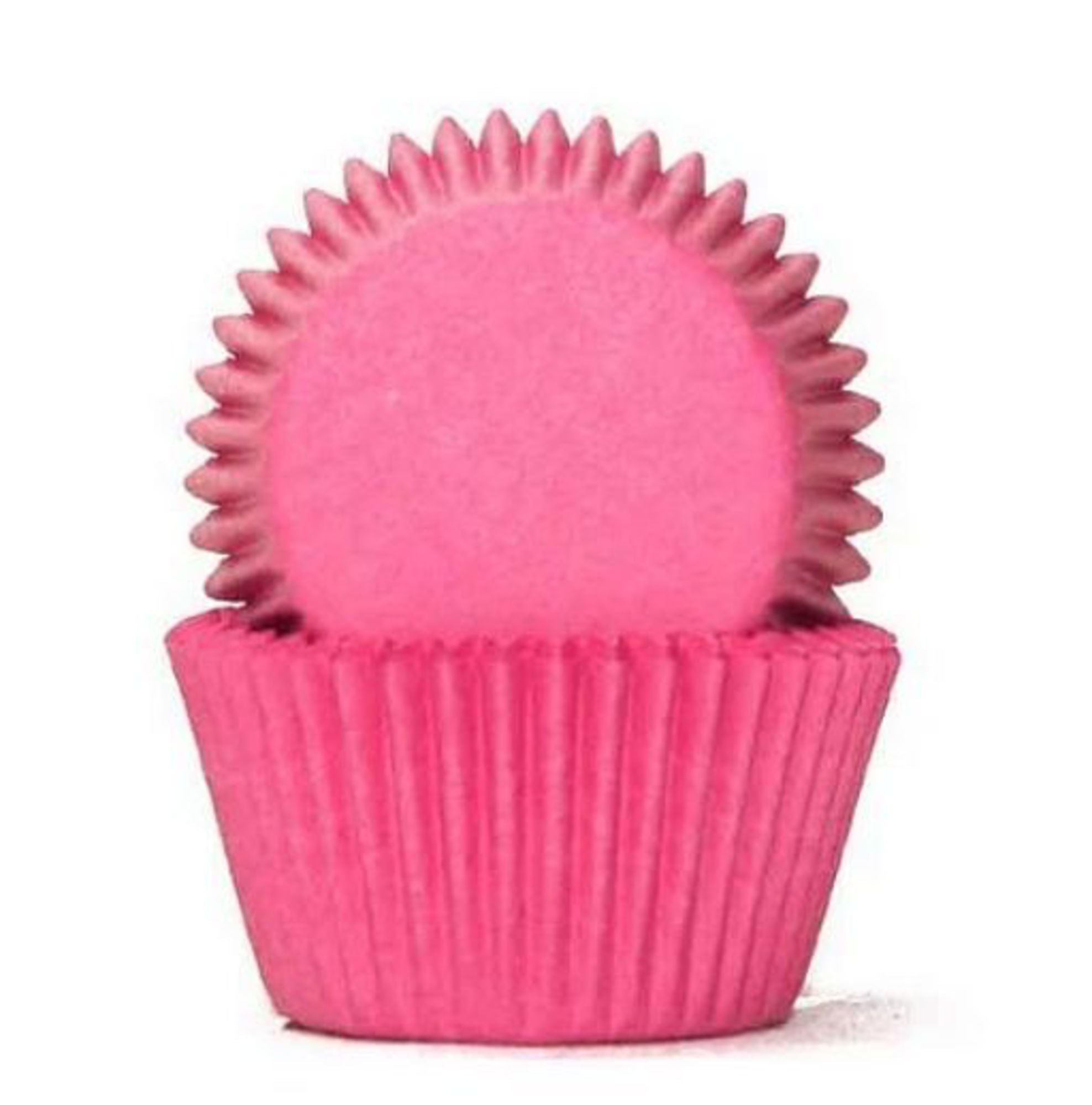 Paper Cases Lolly Pink 55mm x 32.5mm (500) - Cafe Supply