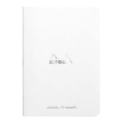 Rhodia Classic Notebook Stapled A5 Dotted White