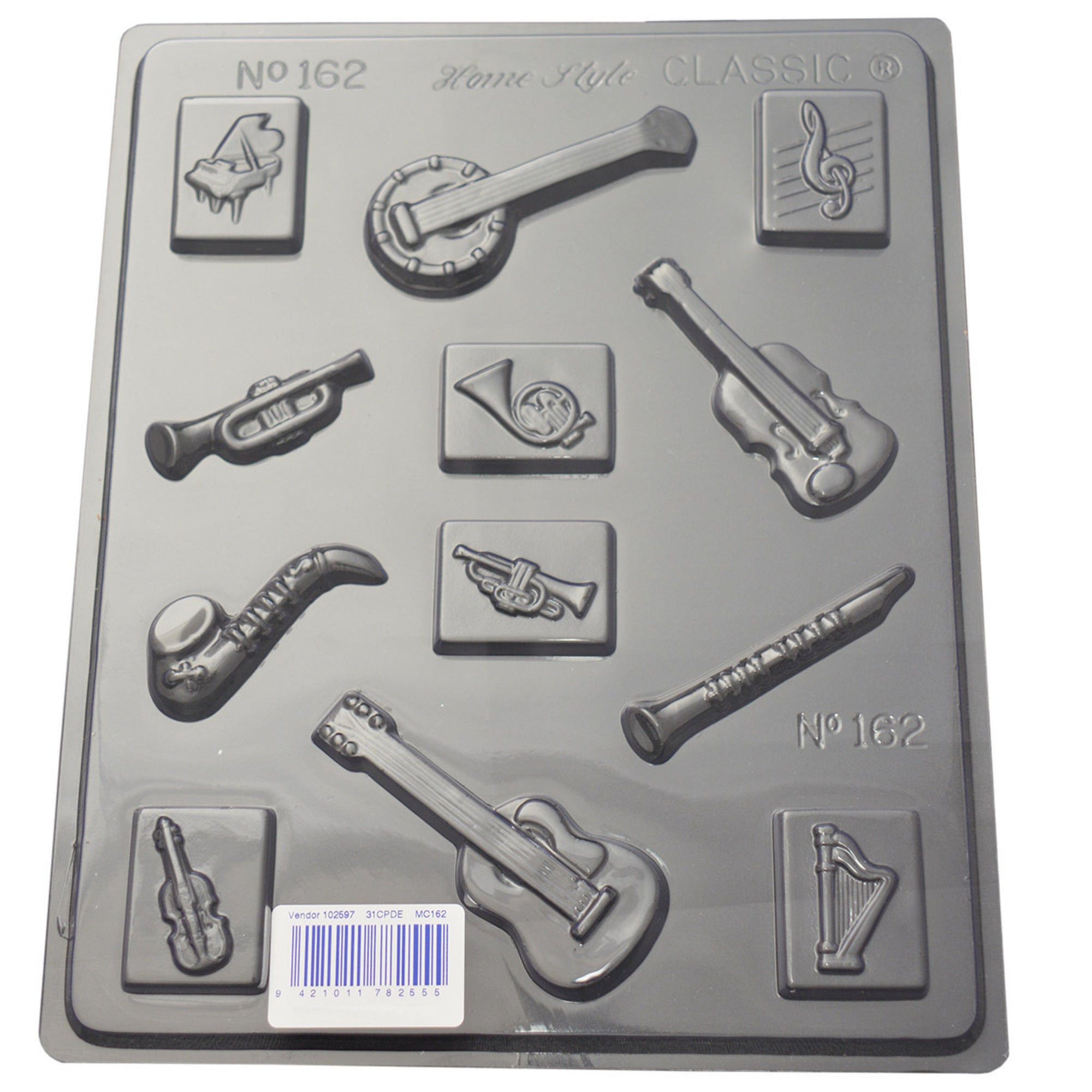 Musical Instruments Mould 0.6mm - Cafe Supply