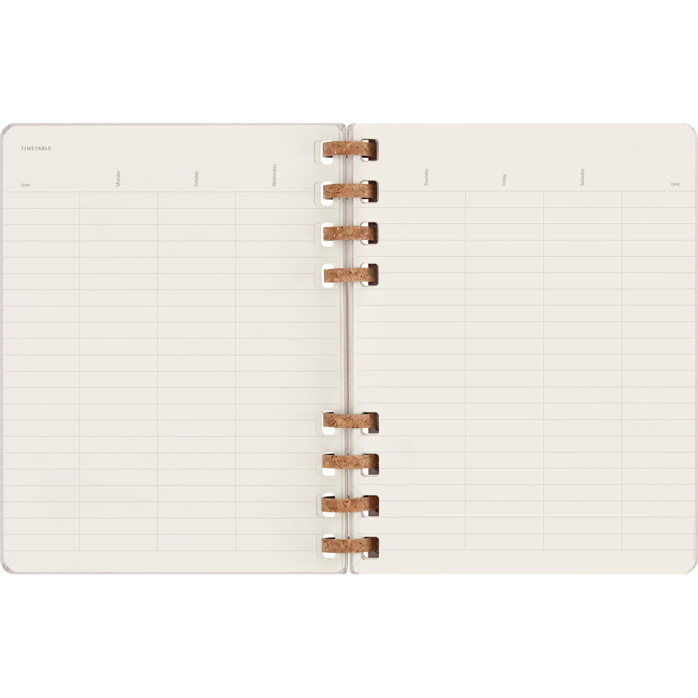 Moleskine Spiral Undated Planner HC XL Crush Grape