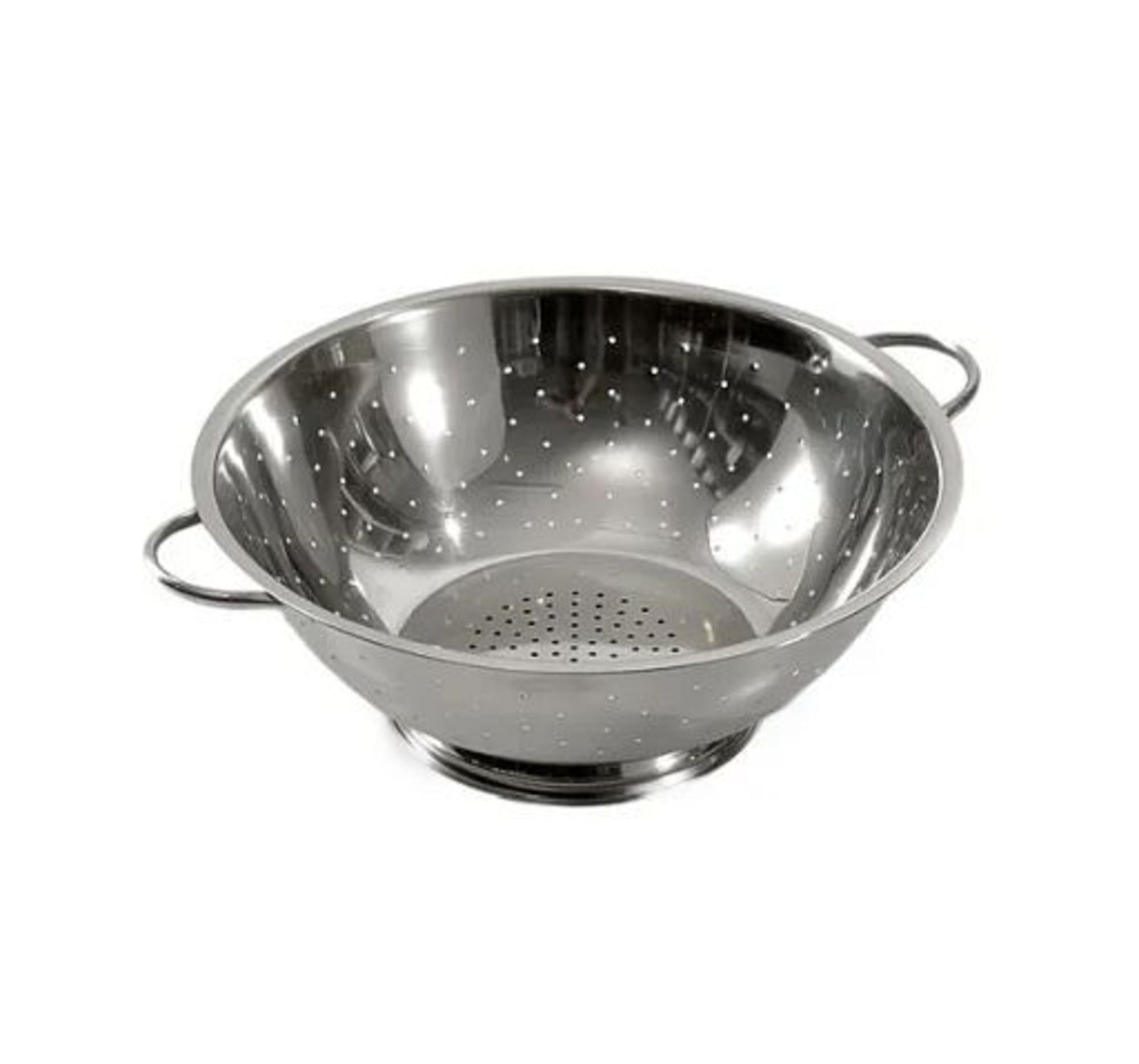 Stainless Steel Colander - 400MM (4mm hole) - Cafe Supply
