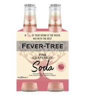 Fever-Tree Grapefruit Soda Pink 4 x 200ml