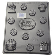 Happy Birthday Mould 0.6mm - Cafe Supply