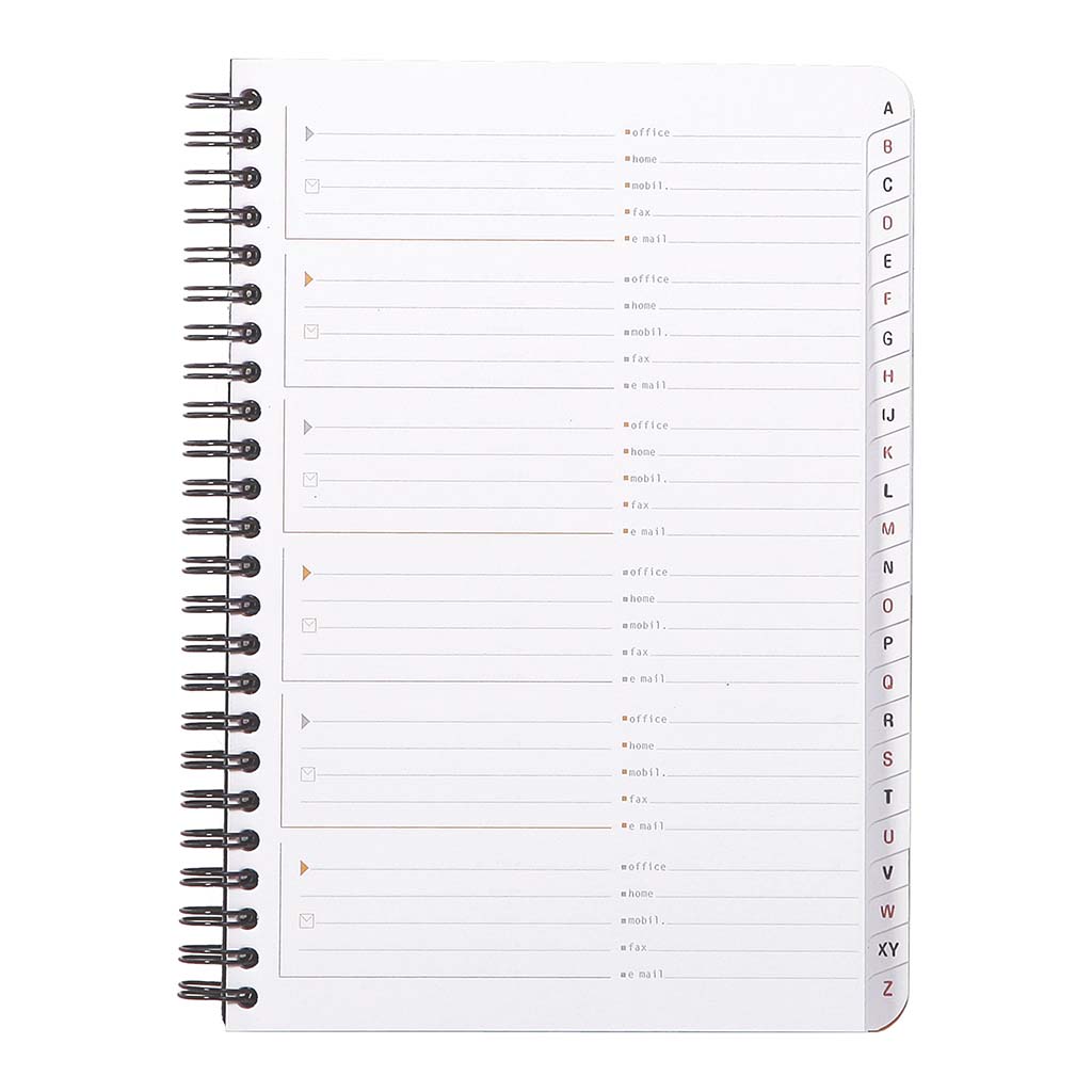 Rhodiactive Address Book A5