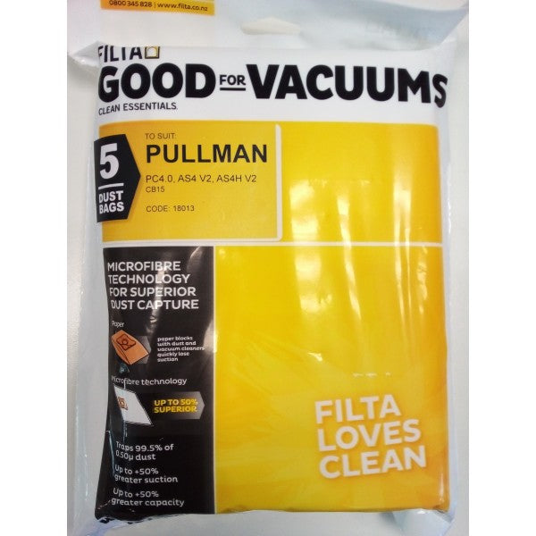 Pullman Paper Vacuum Bags (5pkt) (ETA September) - Cafe Supply