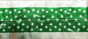 Cake Band Star Green/Silver 63mm (1m) - Cafe Supply
