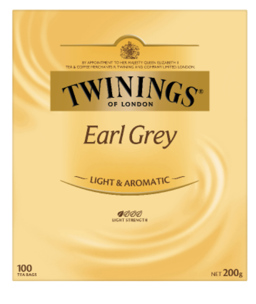 Twinings Earl Grey Tea Bags 100pk