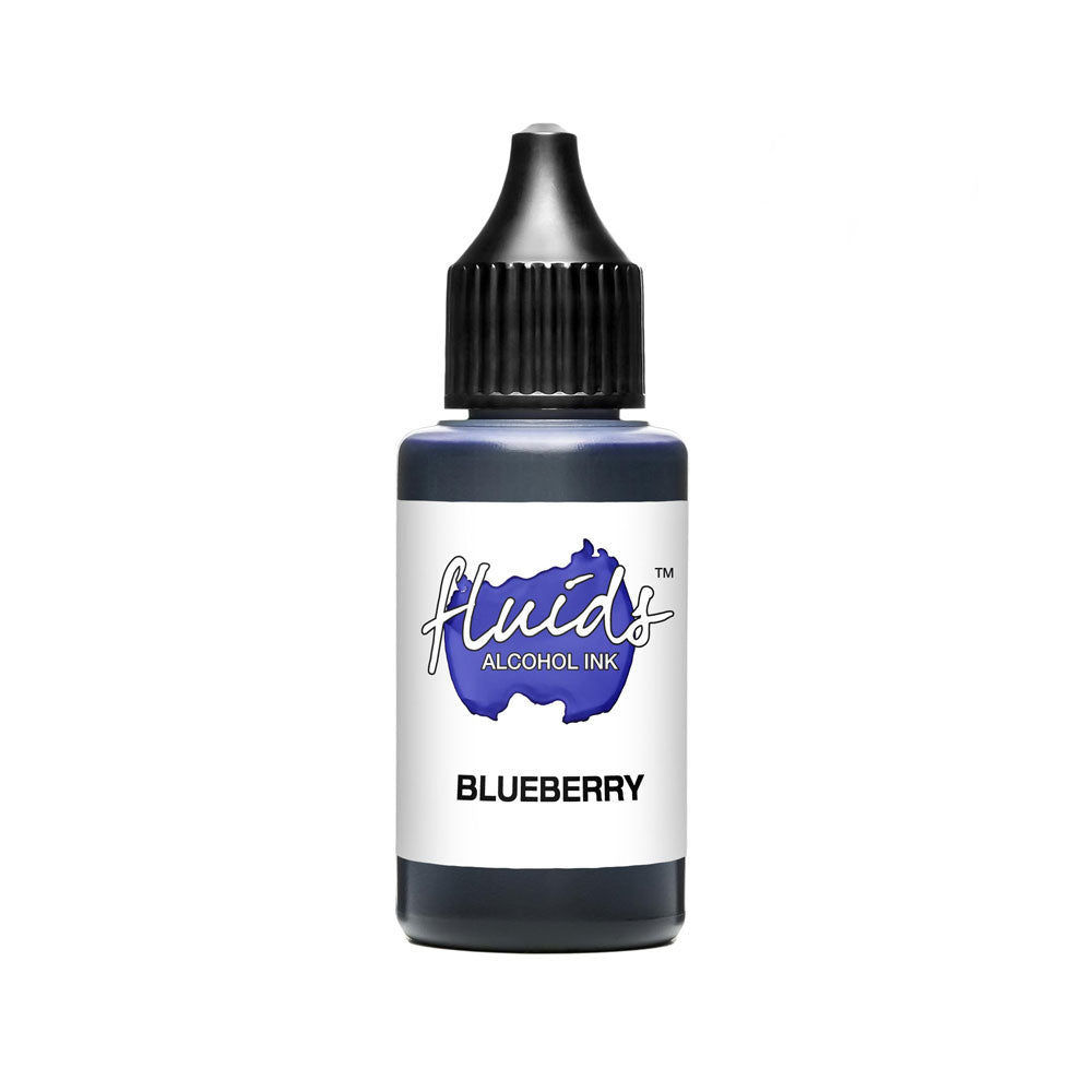 Octopus Fluids Alcohol Ink Blueberry Violet 30ml