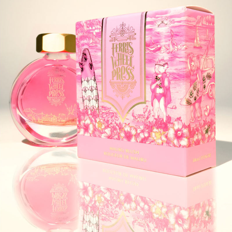 Ferris Wheel Press Fountain Pen Ink Malibu Blush 38ml